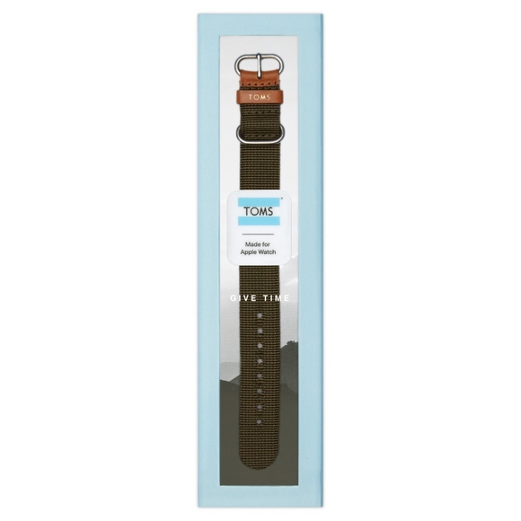Toms Apple Watch Band Black New - Picture 3 of 5